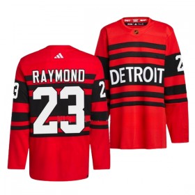 Detroit Red Wings tröja Lucas Raymond 23 Adidas 2022-23 Röd Reverse Retro 2.0 Authentic - NHL Tröjor Herr